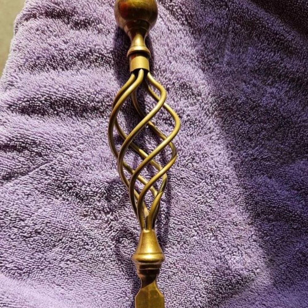 Brass Torchon Letter Opener